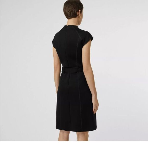 Burberry D-Ring Detail Bonded Jersey Dress in Black- Size 6 $ 1490 NWT - Picture 6 of 10